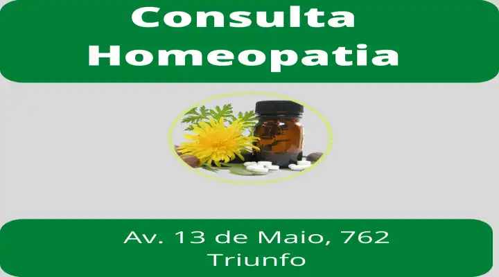 Consulta Homeopatia em Triunfo e Grande Porto Alegre